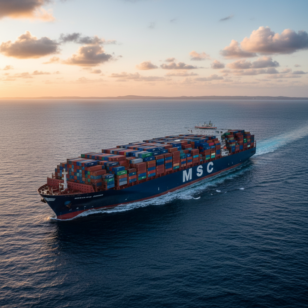 MSC has announced updated ocean freight rates from all Far East ports to Northern Europe, the Mediterranean, and the Black Sea