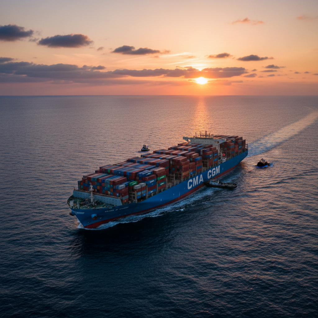 CMA CGM Revises FAK Freight Rates from Asia to the Mediterranean and North Africa
