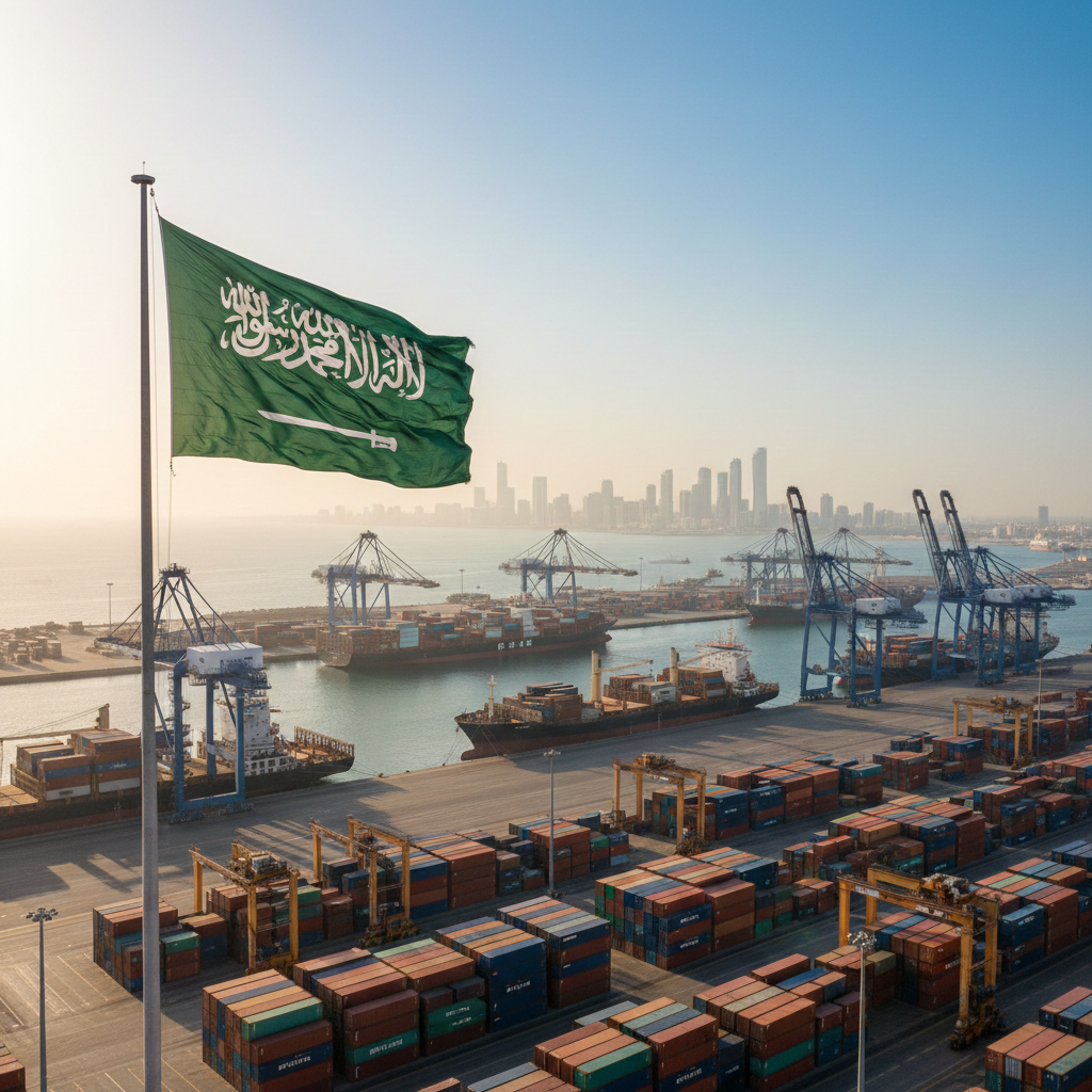 Saudi Ports Record Over 10% Growth in Container Throughput in 2025