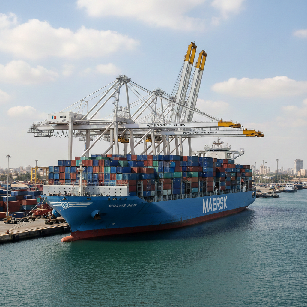 Maersk Introduces Import Inspection Charges at Suez Canal Terminal in Port Said